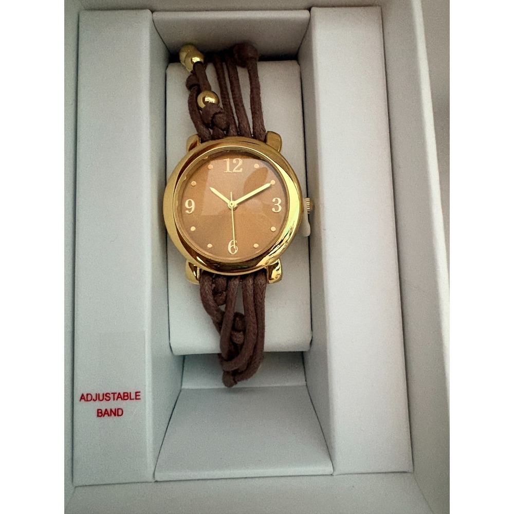 Women's Brown Leather Boho Style - Target NIB